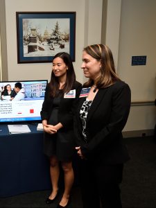CSOS researchers during Hopkins on the Hill event showcasing their work on adolescent literacy and dropout prevention