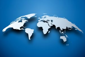 A map of the world