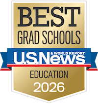 Awarded one of the 2023 Best Education Schools by U.S. News & World Report
