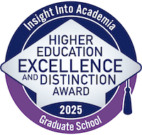 Awarded 2025 Insight Into Academia - Higher Education Excellence and Distinction Award