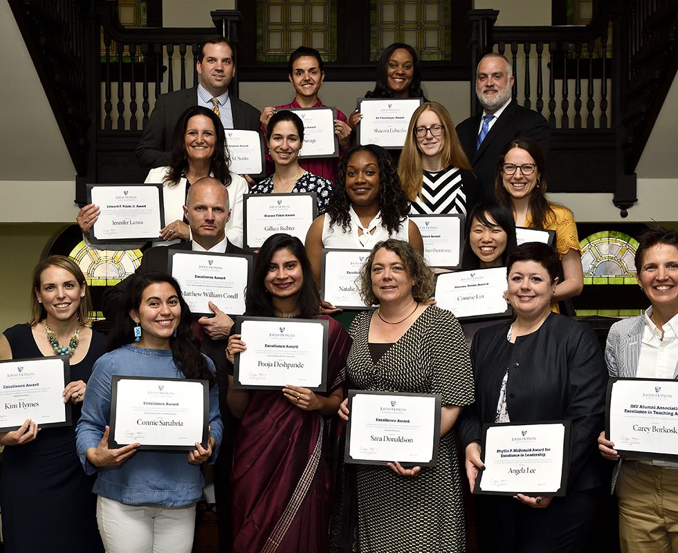 2019 Society Of Excellence Awards - JHU School Of Education