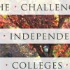 Cover of "The Challenge of Independent Colleges" book.