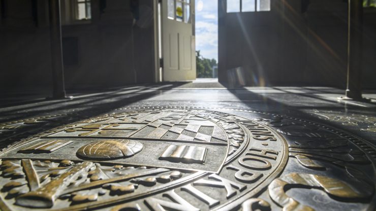 The Johns Hopkins University official seal.