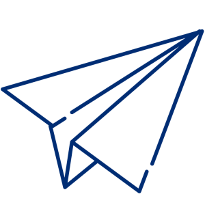 Icon of a paper airplane.