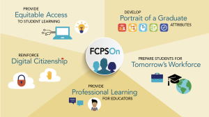 FCPSOn initiative goals. Source: FCPSOn Executive Summary