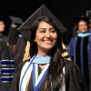 Neha Amir in graduation cap